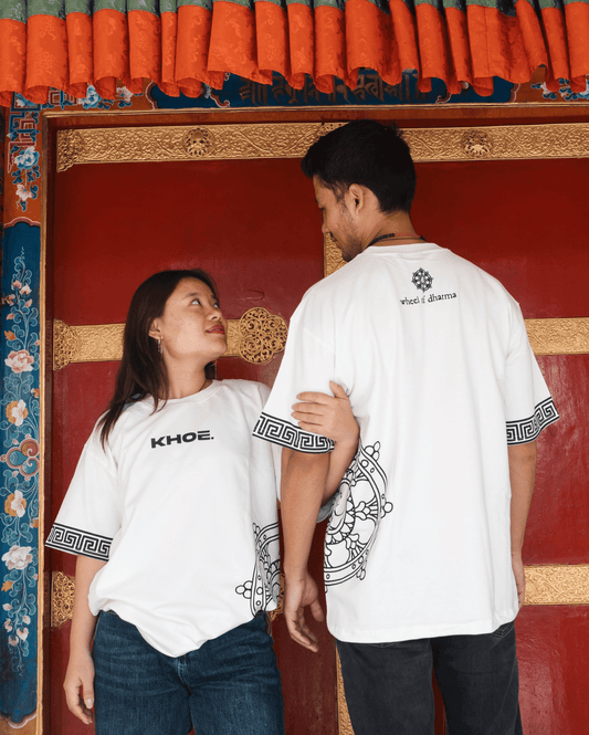 Wheel Of Dharma Oversized T-Shirt