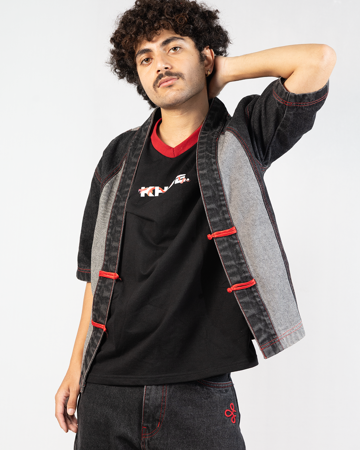 Black year of snake Jacket – Khoe Black year of snake Jacket – Khoe