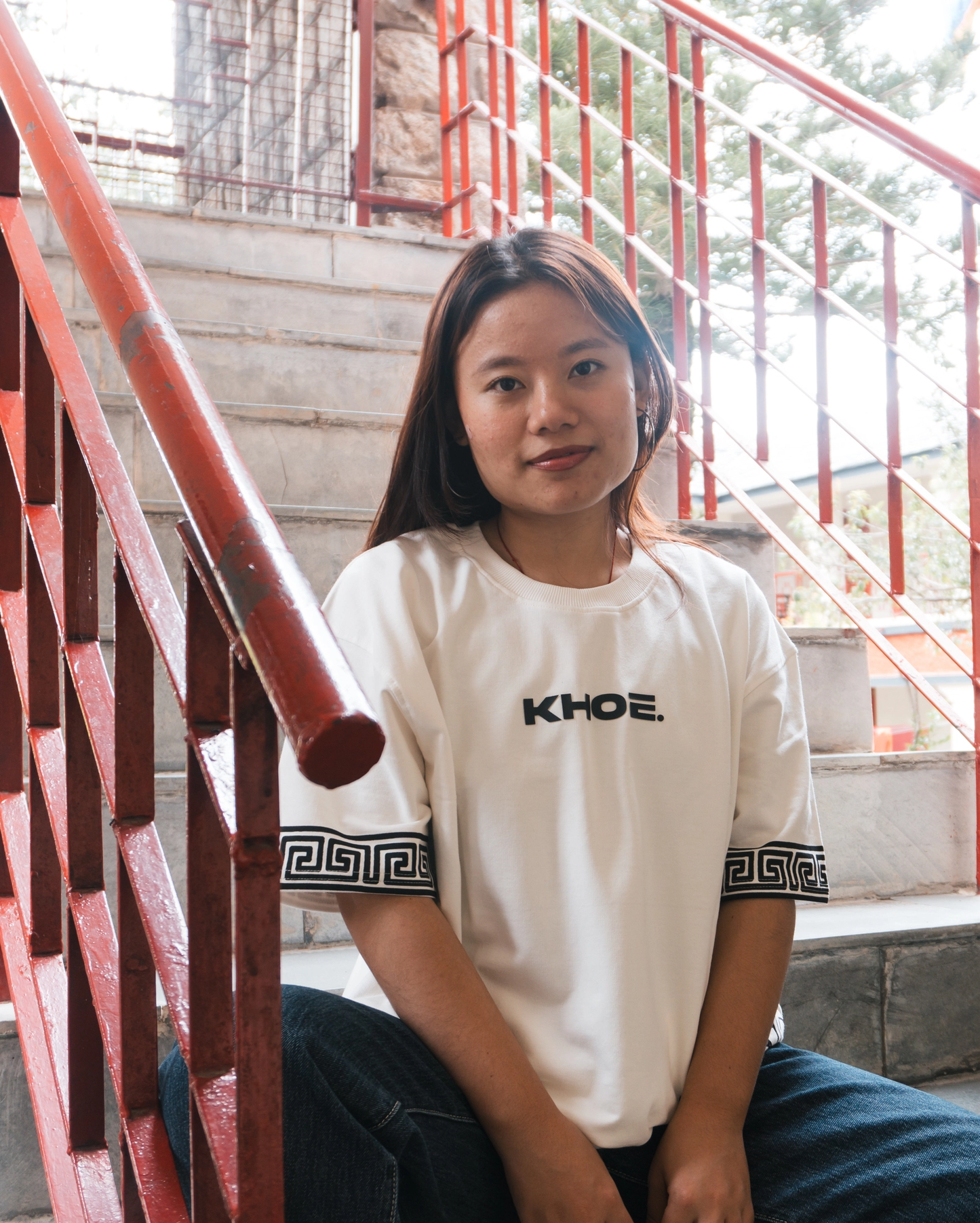 Wheel Of Dharma Oversized T-Shirt