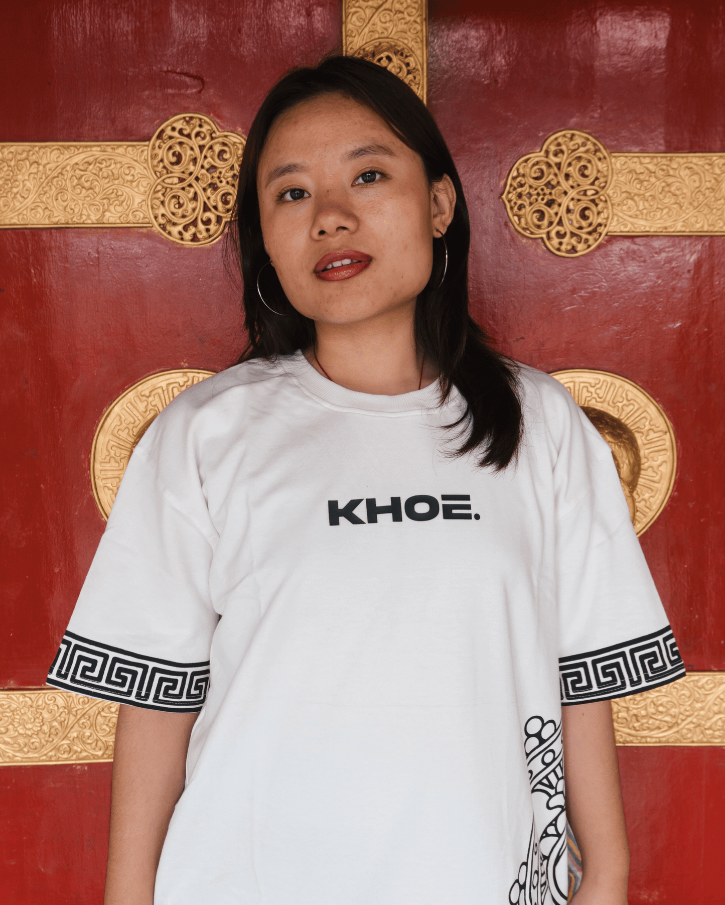 Wheel Of Dharma Oversized T-Shirt