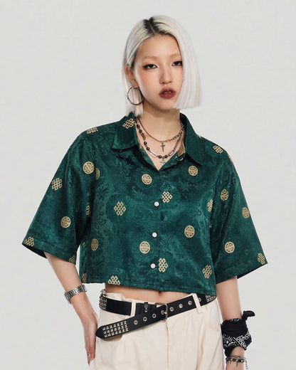 Eternal Growth Crop Shirt