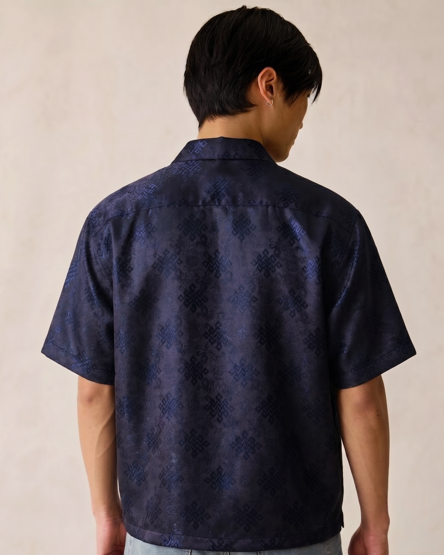Endless Knot Zip Shirt | Unisex Oversized Shirt