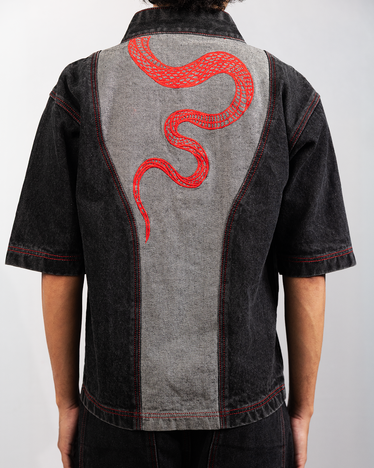 Black year of snake Jacket