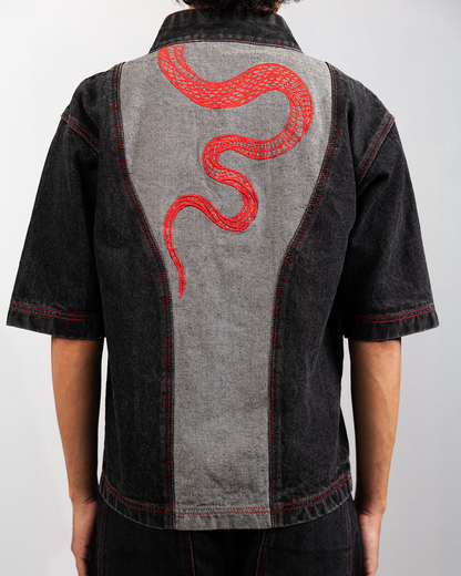 Black year of snake Jacket