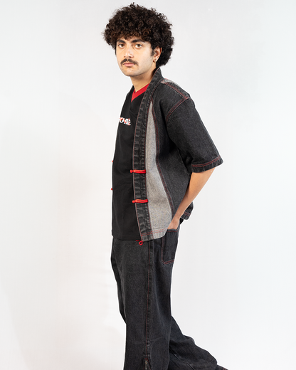 Black year of snake Jacket