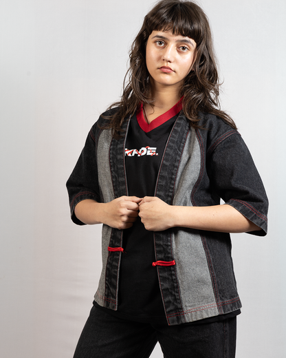Black year of snake Jacket – Khoe Black year of snake Jacket – Khoe