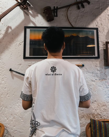 Wheel Of Dharma Oversized T-Shirt